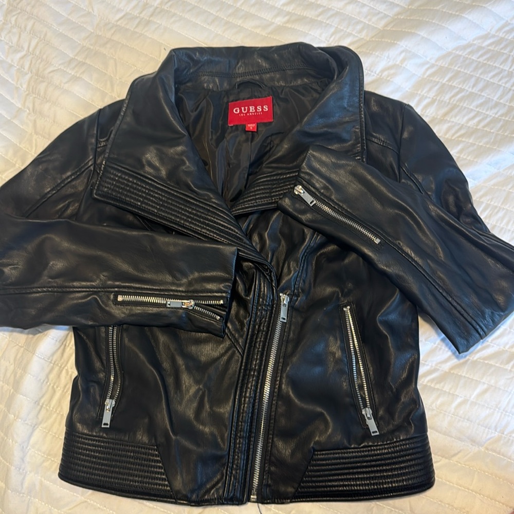 Guess leather jacket